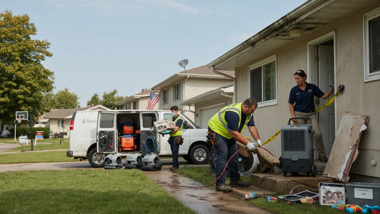 Water Damage Restoration in Gas City, IN near me